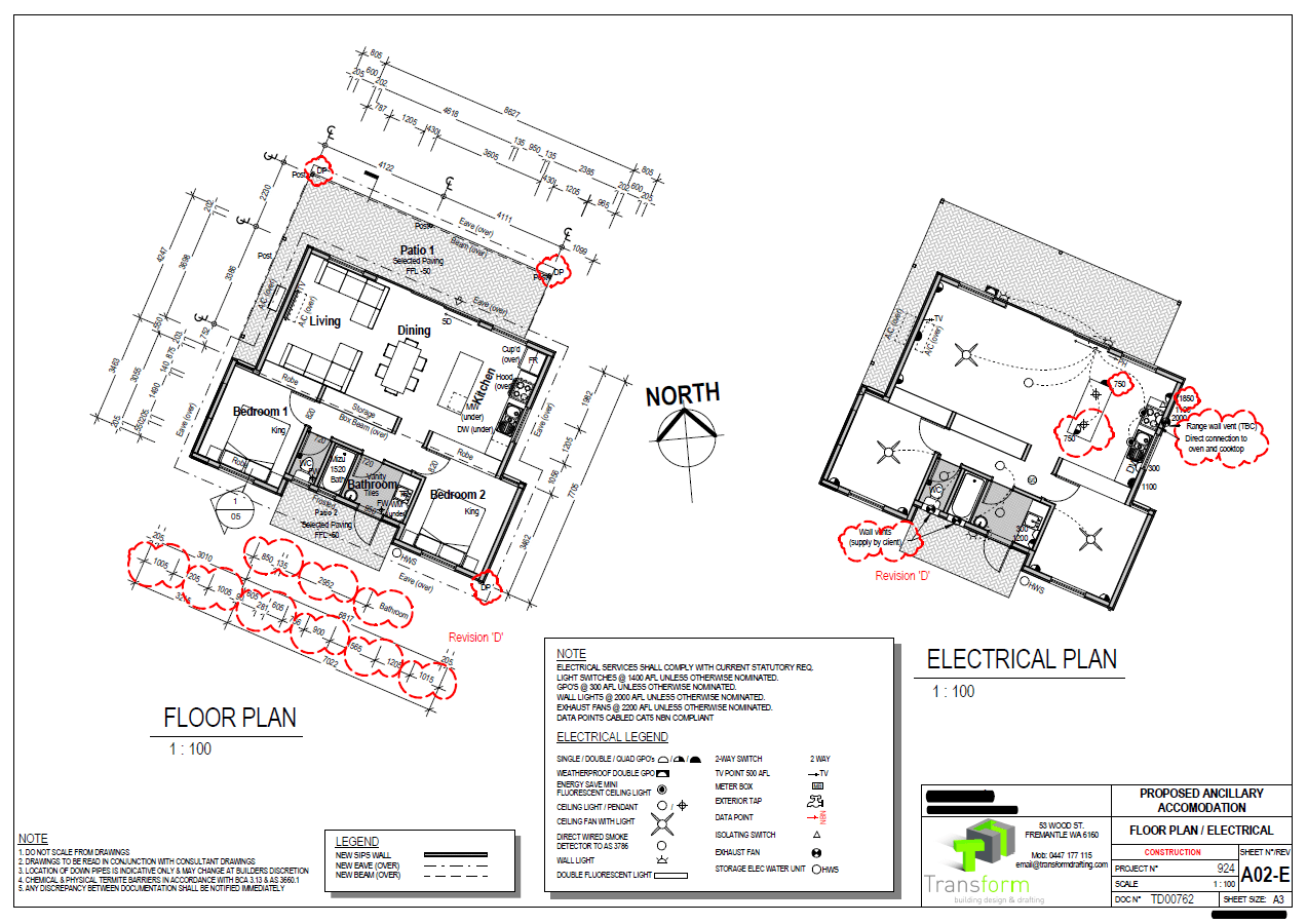 3. Floor Plan & Electrical